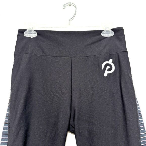 Lanston Sport Peloton Leggings Full Length Black High Rise Womens sz Large - Picture 2 of 6